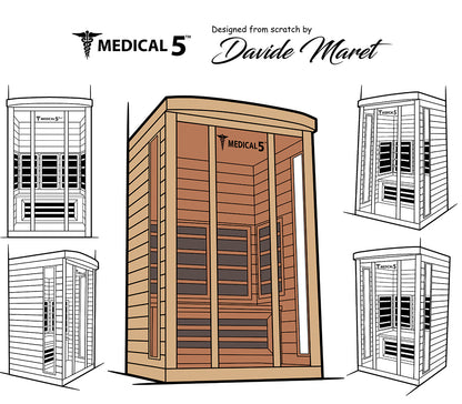 3 Person Home Infrared Sauna | Medical 5™