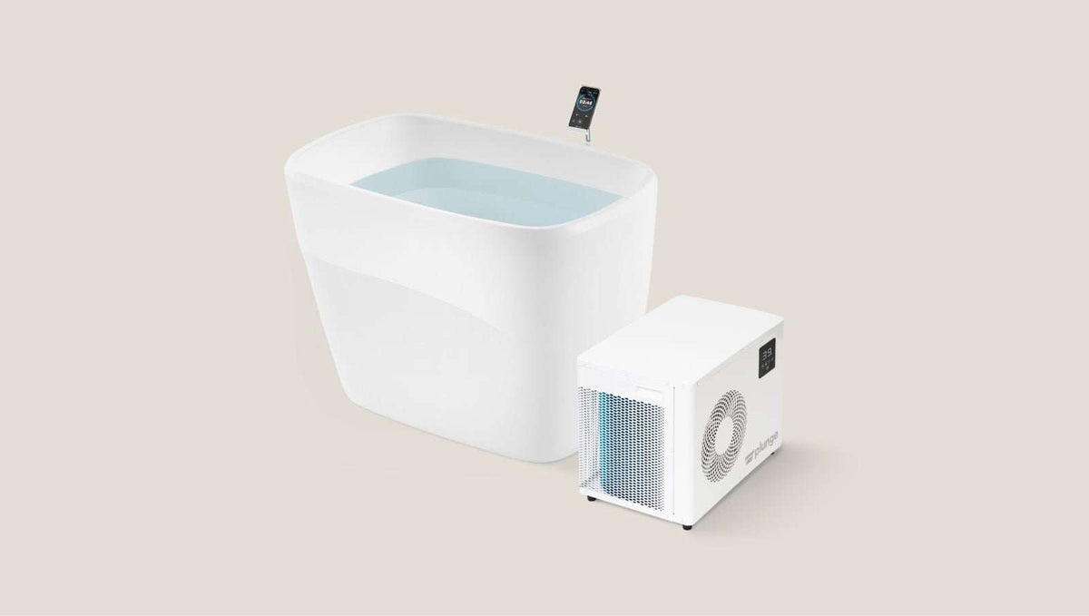 Plunge Pod — Upright Cold Plunge Tub, 37 °F, Standard or Pro Chiller