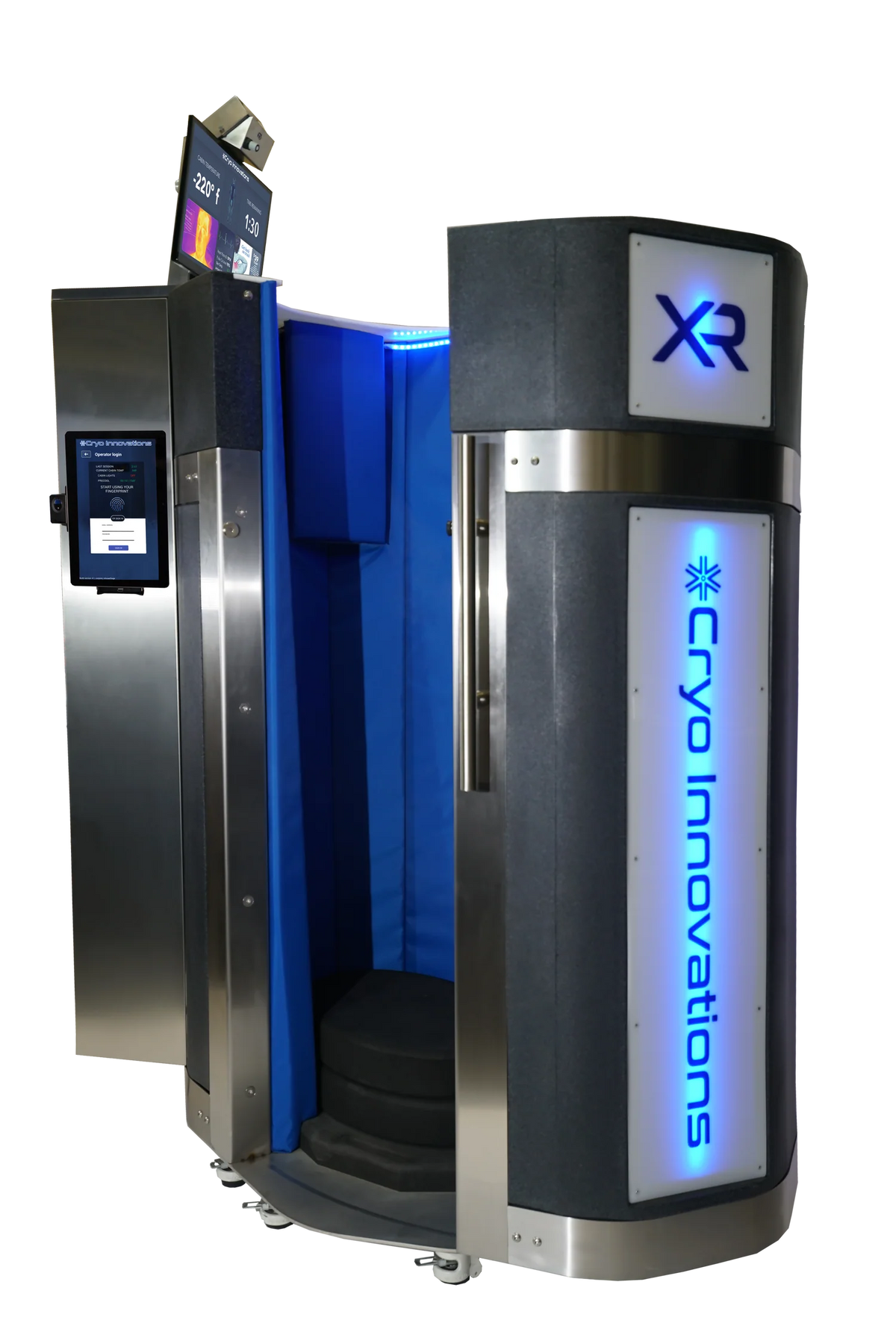 Vacuactivus Antarctica Electric Cryotherapy Chamber — Nitrogen-Free, Head-Out, Simple or Grand