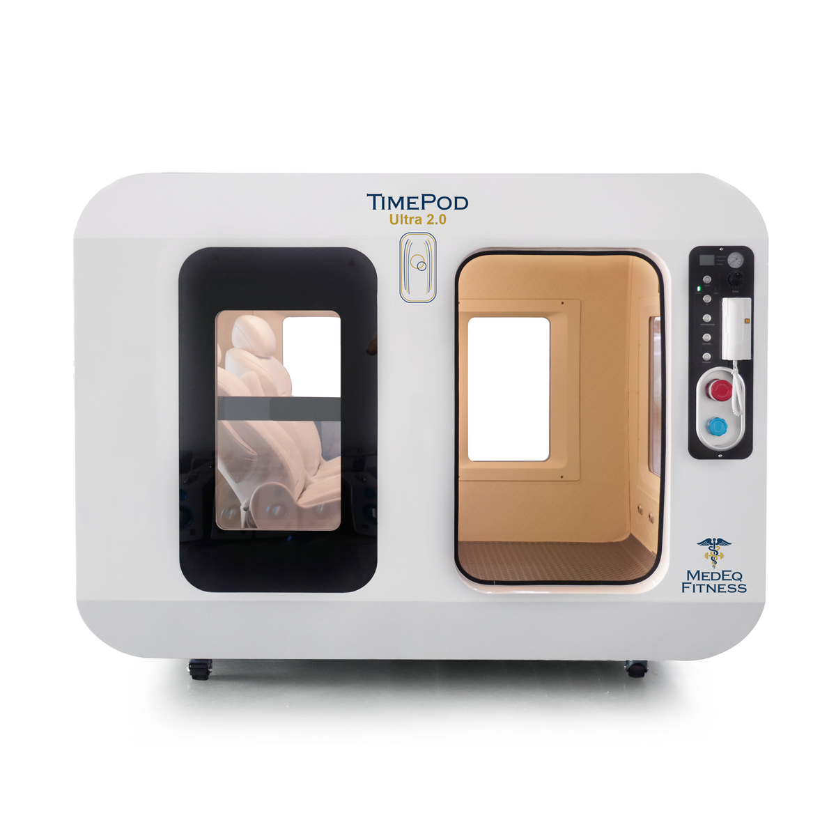 TimePod Ultra 2™ — 2 Person 2.0 ATA Hard-Shell Hyperbaric Chamber