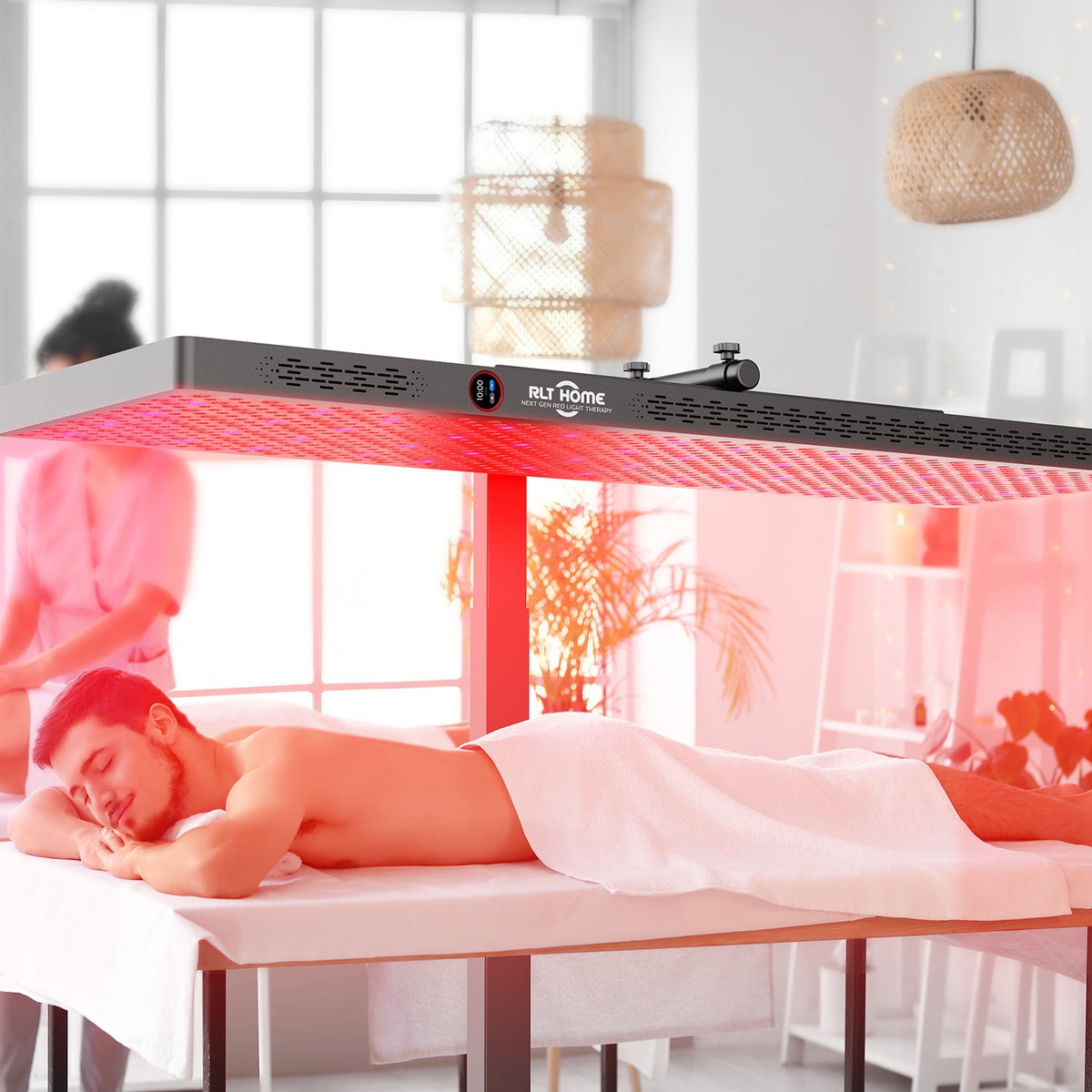 RLT Home Total Spectrum ELITE Full-Body Red Light Therapy Panel with Electric Stand, 7 Wavelengths, 864 LEDs