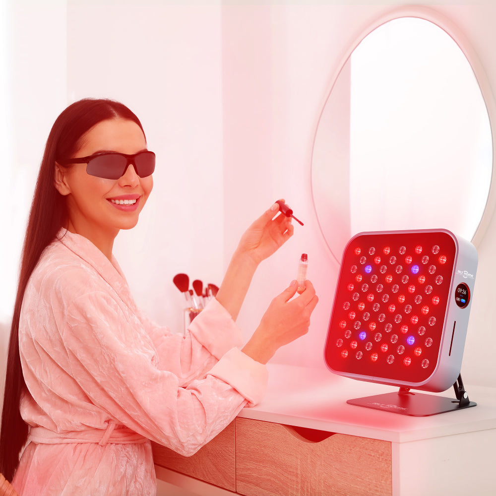 RLT Home Total Spectrum MINI Red Light Therapy Panel, 7 Wavelengths, 72 LEDs