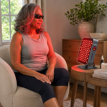 RLT Home Total Spectrum MINI Red Light Therapy Panel, 7 Wavelengths, 72 LEDs