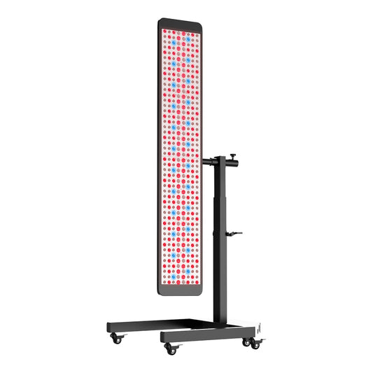RLT Home Total Spectrum ULTRA Full-Body Red Light Therapy Panel with Electric Stand, 7 Wavelengths, 480 LEDs