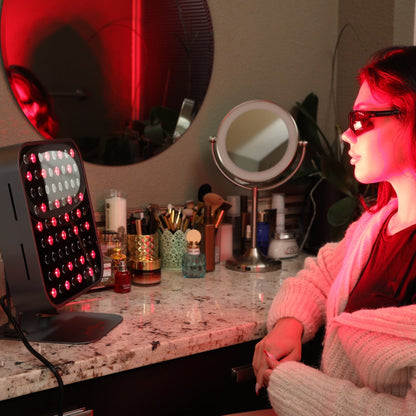 RLT Home Total Spectrum MINI Red Light Therapy Panel, 7 Wavelengths, 72 LEDs