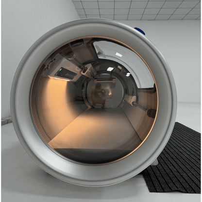 Airvida Ultra Hard Shell Lying Hyperbaric Chamber — 1.3 / 1.5 / 1.7 / 2.0 ATA, Three Widths