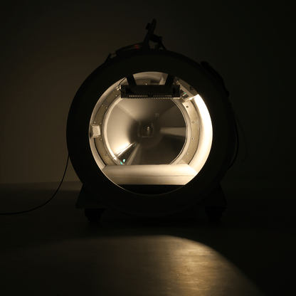 Airvida Ultra Hard Shell Lying Hyperbaric Chamber — 1.3 / 1.5 / 1.7 / 2.0 ATA, Three Widths