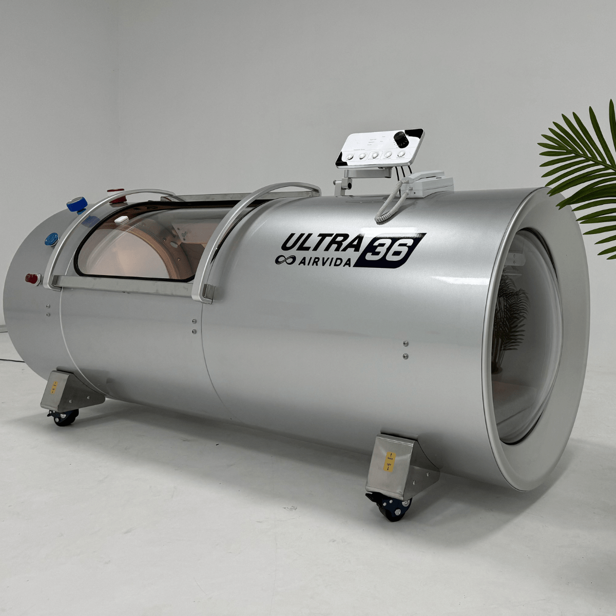 Airvida Ultra Hard Shell Lying Hyperbaric Chamber — 1.3 / 1.5 / 1.7 / 2.0 ATA, Three Widths