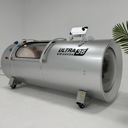Airvida Ultra Hard Shell Lying Hyperbaric Chamber — 1.3 / 1.5 / 1.7 / 2.0 ATA, Three Widths