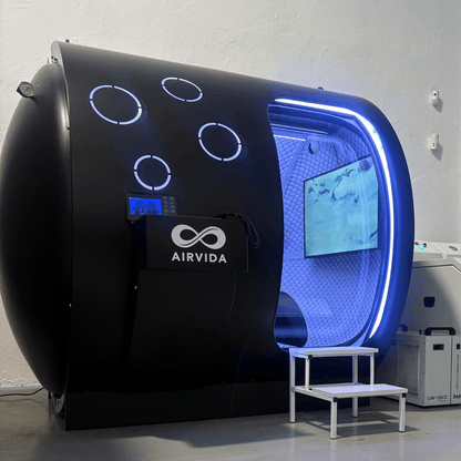 Airvida Phoenix Multiplace Hyperbaric Chamber — Hard Shell, 2.0 ATA, BIBS, Expandable to 6