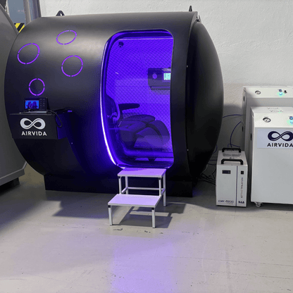 Airvida Phoenix Multiplace Hyperbaric Chamber — Hard Shell, 2.0 ATA, BIBS, Expandable to 6