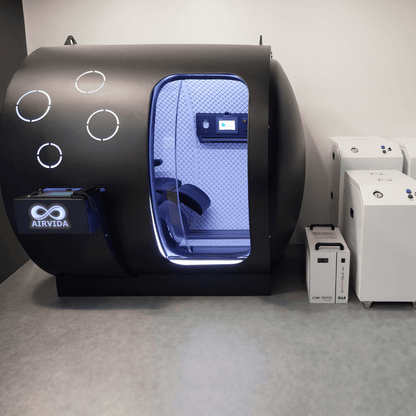Airvida Phoenix Multiplace Hyperbaric Chamber — Hard Shell, 2.0 ATA, BIBS, Expandable to 6