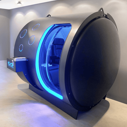 Airvida Phoenix Multiplace Hyperbaric Chamber — Hard Shell, 2.0 ATA, BIBS, Expandable to 6