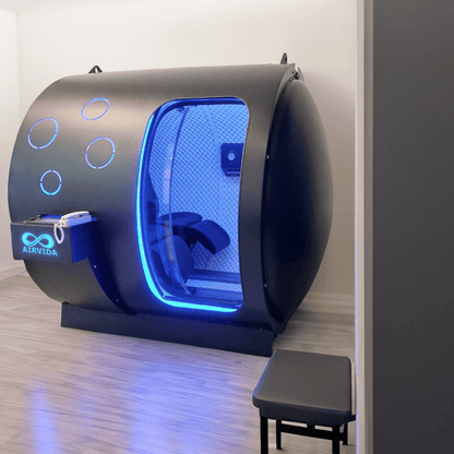 Airvida Phoenix Multiplace Hyperbaric Chamber — Hard Shell, 2.0 ATA, BIBS, Expandable to 6