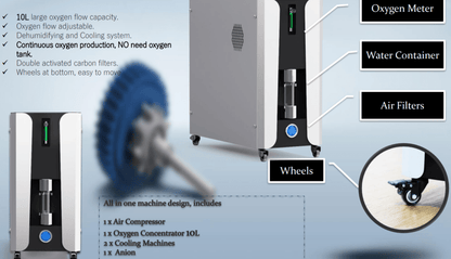 Airvida Lying Hyperbaric Chamber, 1.2–1.5 ATA