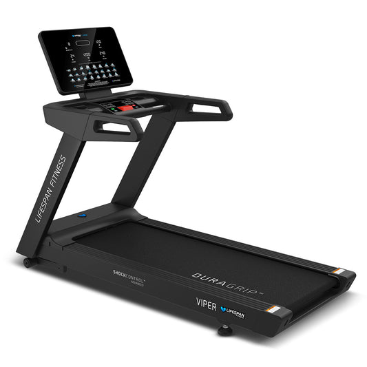 Lifespan Fitness Viper M4 – Full-Size Running Treadmill with 18-Level Auto Incline
