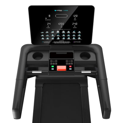 Lifespan Fitness Viper M4 – Full-Size Running Treadmill with 18-Level Auto Incline
