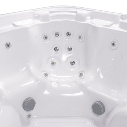 Buenospa Vacation Hot Tub – 7-Seat Spa for Rental Properties with 44 Jets, Optional Wi-Fi Remote Control (WM00835)