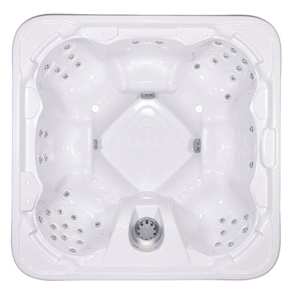 Buenospa Vacation Hot Tub – 7-Seat Spa for Rental Properties with 44 Jets, Optional Wi-Fi Remote Control (WM00835)