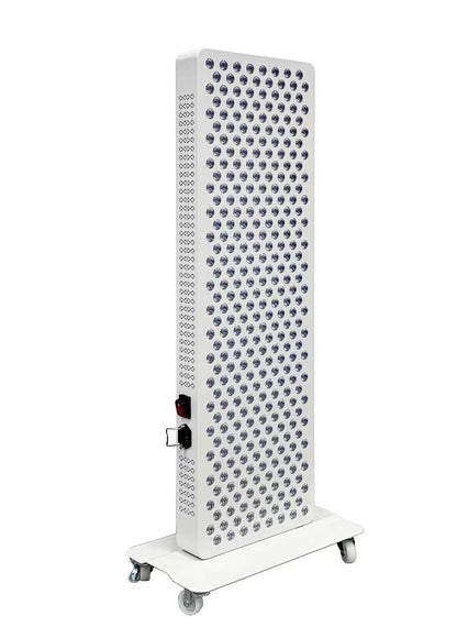 Nicebeam LumaSpectrum 9 Pro 9-Wavelength Red and Near-Infrared LED Light Panel, 320 LEDs, 480–1060 nm, 35.4 x 11 in. Panel with Remote Control and Timer