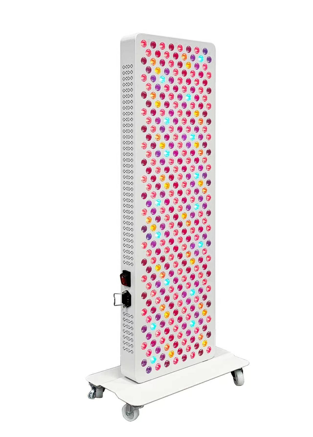 Nicebeam LumaSpectrum 9 Pro 9-Wavelength Red and Near-Infrared LED Light Panel, 320 LEDs, 480–1060 nm, 35.4 x 11 in. Panel with Remote Control and Timer