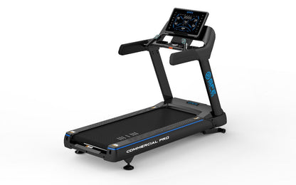 SFE Commercial Pro Treadmill – 64" × 24" Deck, 20% Incline, −3% Decline