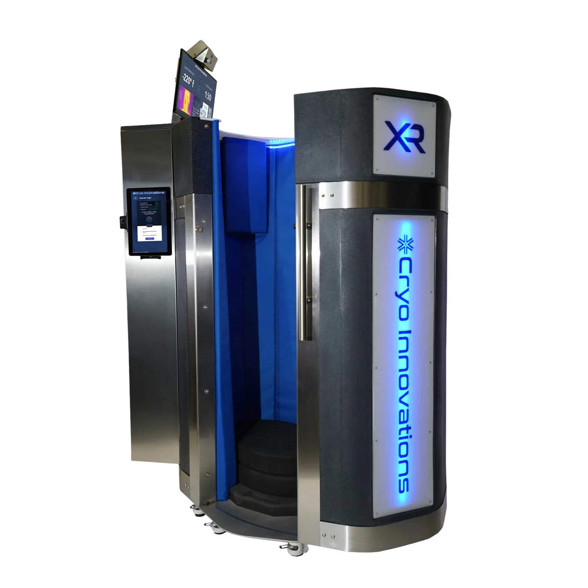 Vacuactivus Antarctica Electric Cryotherapy Chamber — Nitrogen-Free, Head-Out, Simple or Grand