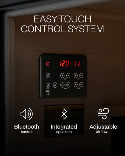 ® Solara 2-Person: Full Spectrum Infrared Sauna