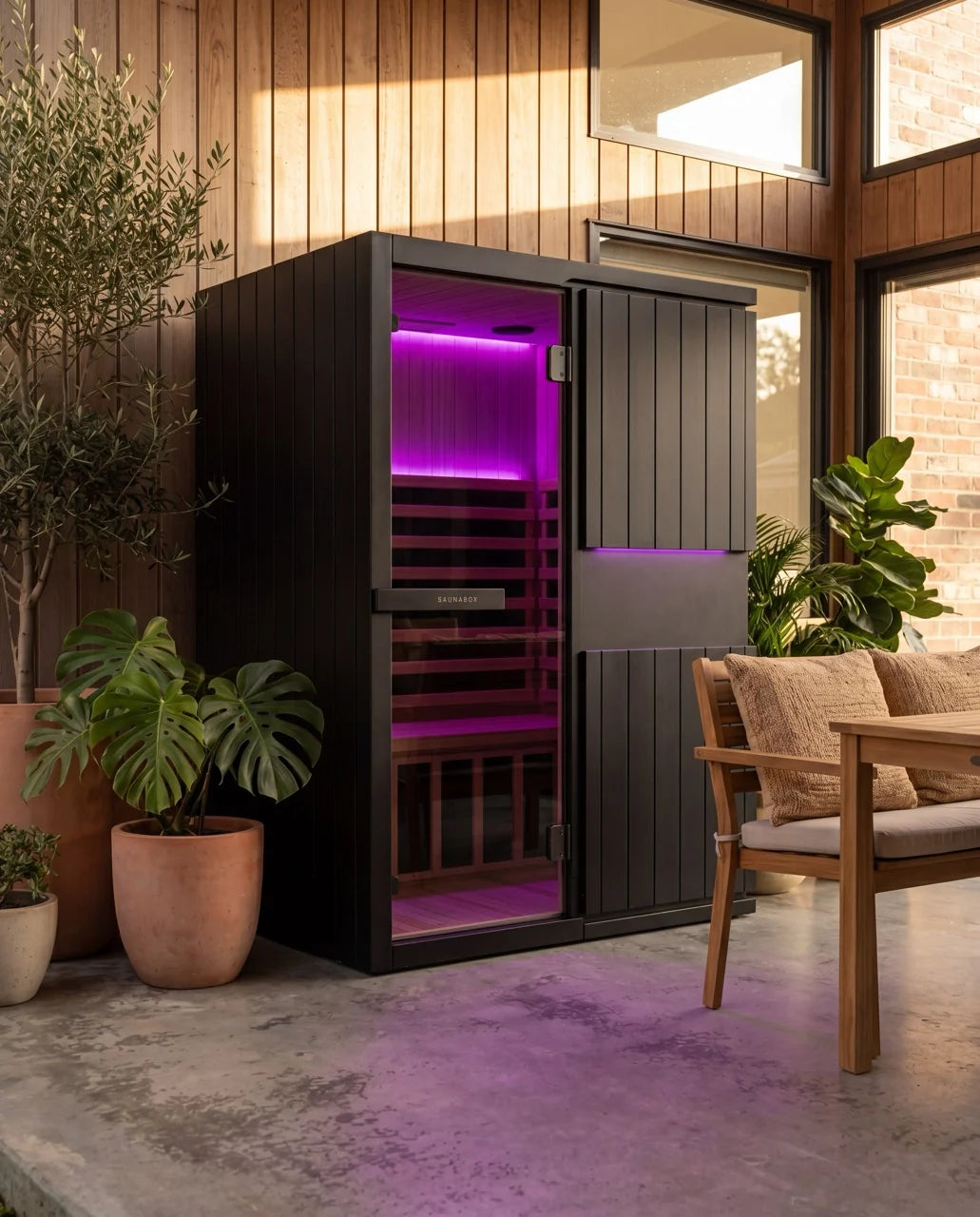 ® Solara 2-Person: Full Spectrum Infrared Sauna