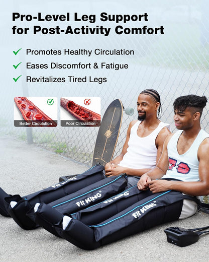 Air Compression Recovery System, Cordless Full Leg Massager
