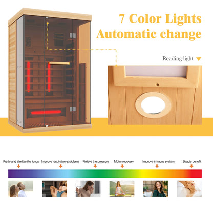 Infrared & Steam Sauna (Varied Sizes & Shapes)