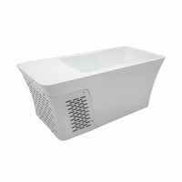 LifeTrend Alta 2-in-1 Hot & Cold Plunge – 61 Gallon Acrylic Tub with Balboa Chiller/Heater, UV Ozonator and Insulated Cover (SCS-ALTA01)