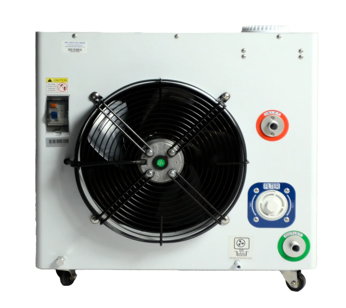XR Cryo Plunge Acrylic Tub with 2025 Chiller/Heater — Cold and Hot, Two Sizes