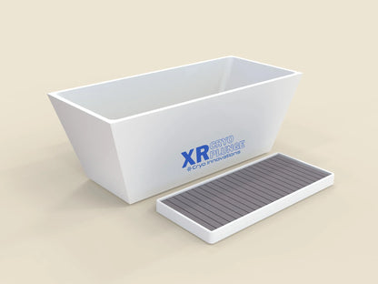 XR Cryo Plunge Acrylic Tub with 2025 Chiller/Heater — Cold and Hot, Two Sizes