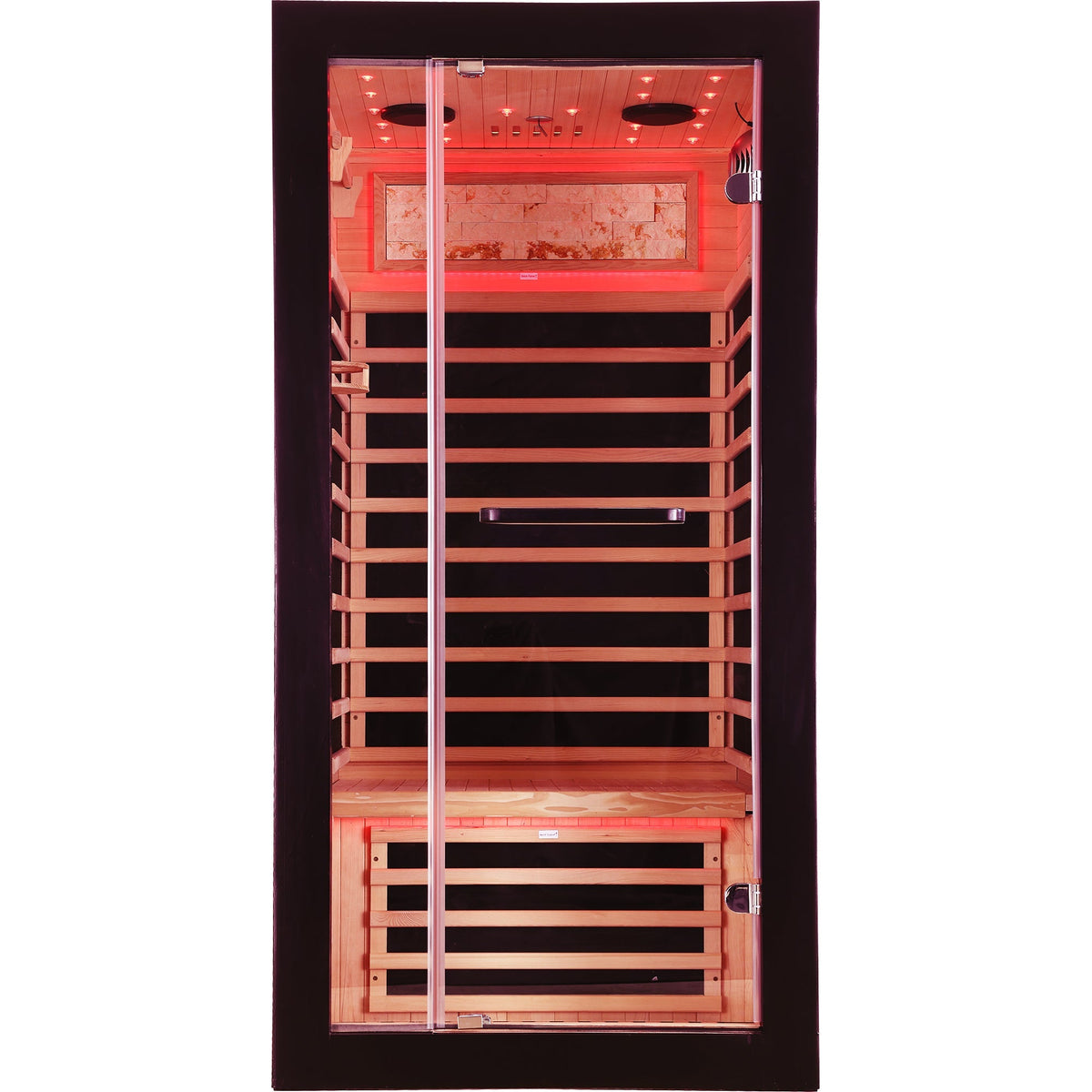 Single-Person Far Infrared Sauna – Hemlock Cabin with Starlight Ceiling