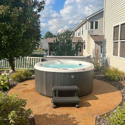 Aspen Spas Northstar 5-Person Round Hot Tub – 81 in., 24 or 30 Jets, 110V or 220V, Made in USA