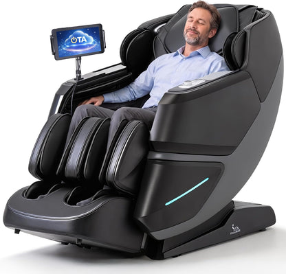 MT339 4D Massage Chair Full Body Recliner, OTA Update, Deep Black