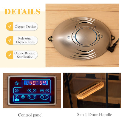 Infrared & Steam Sauna (Varied Sizes & Shapes)