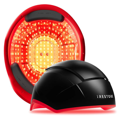 Elite - Laser Red Light Therapy for Hair Growth System - FDA Cleared Hair Loss, Hair Thinning & Alopecia Treatment for Men & Women - Laser Cap for Hair Regrowth Stimulates Denser Fuller Hair