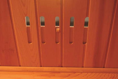 Sunray Sierra 2-Person Infrared Cedar Sauna with Carbon Heaters