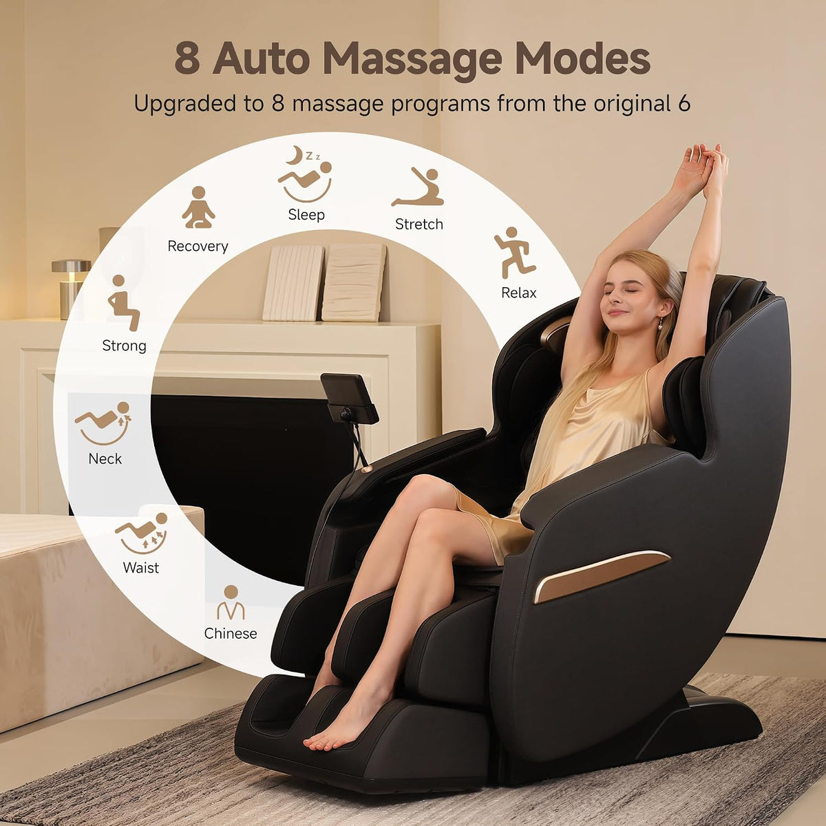 2026 Sl-Track Massage Chair, Recliner Full Body Zero Gravity