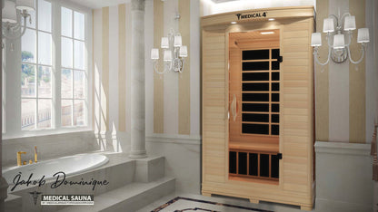 2 Person Home Full Spectrum Infrared Sauna | Medical 4™