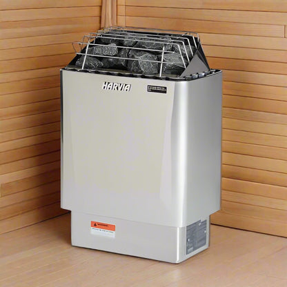 Harvia KIP60W JH60W2083 Kip Series 6kW Stainless Steel Sauna Heater at 208V 3PH Stainless Steel