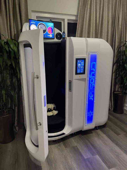 Vacuactivus Antarctica Electric Cryotherapy Chamber — Nitrogen-Free, Head-Out, Simple or Grand