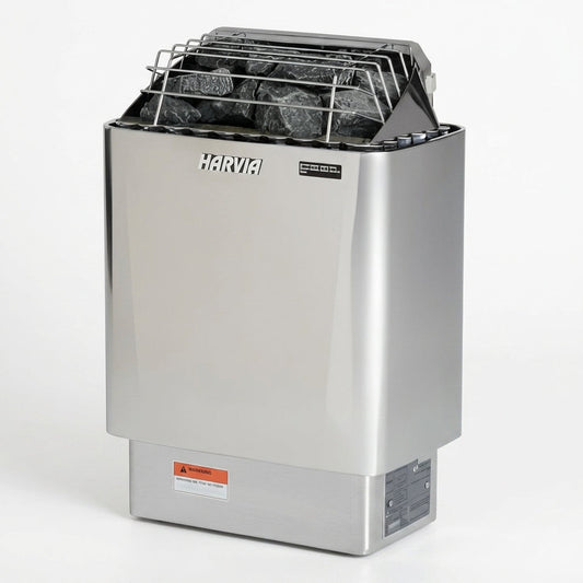 Harvia KIP45W Kip Series 4.5kW Stainless Steel Sauna Heater at 208V 3PH JH45W2083