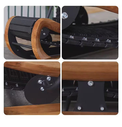 R2000 Solid Wood Curved Treadmill – Self-Powered, Studio Collection