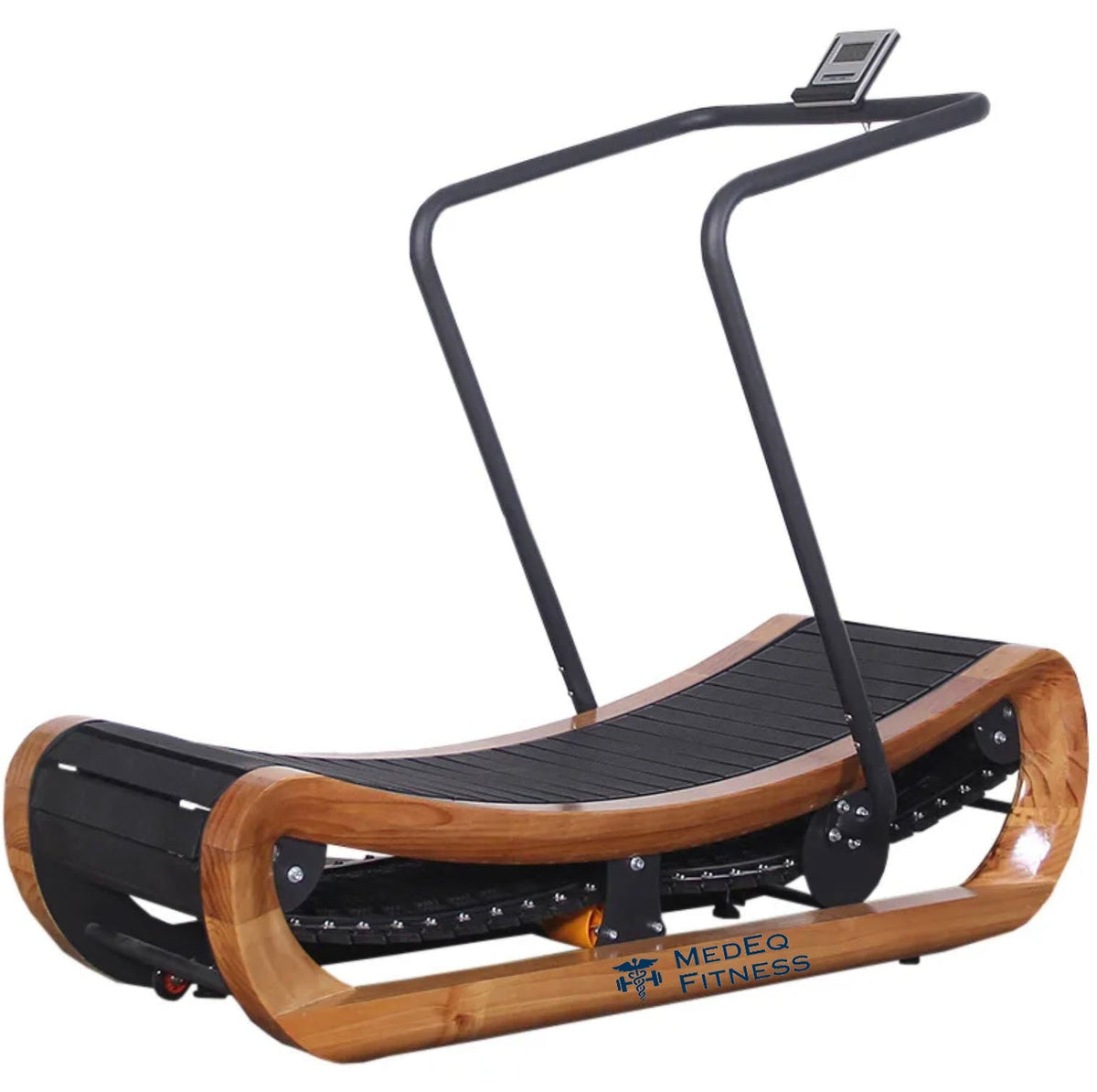 R2000 Solid Wood Curved Treadmill – Self-Powered, Studio Collection