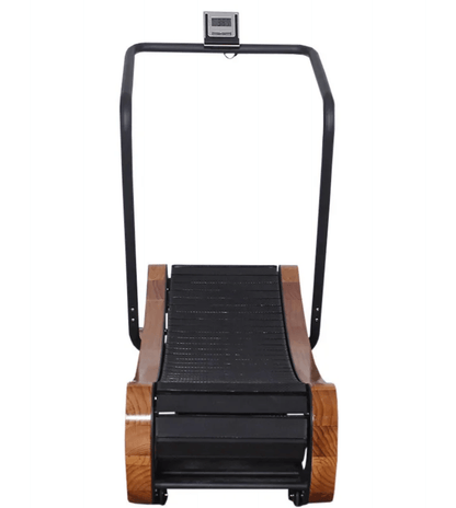 R2000 Solid Wood Curved Treadmill – Self-Powered, Studio Collection