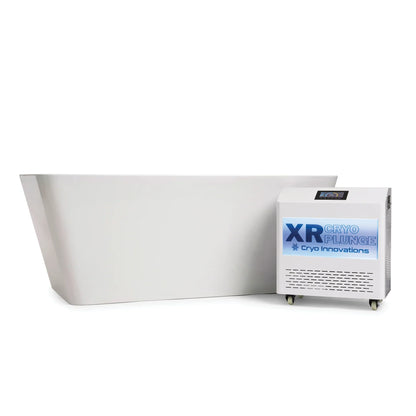 XR Cryo Plunge Acrylic Tub with 2025 Chiller/Heater — Cold and Hot, Two Sizes