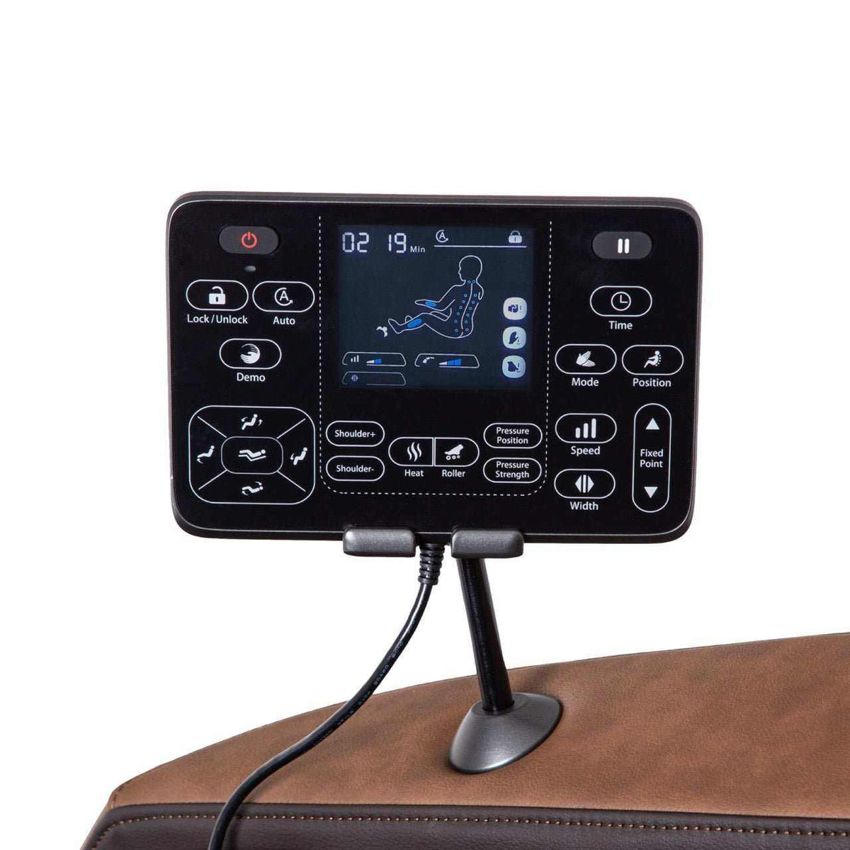 Osaki Ziva 2D Massage Chair with SL-Track, 12 Auto Programs, Zero Gravity, Lumbar Heat, and Foot Rollers